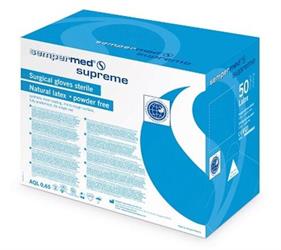 Guanti steril sempermed supreme plus s/polvere mis 7,5(box 50pz)